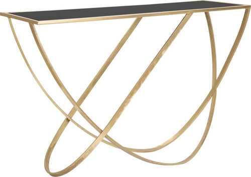 Console-ring-struttura-in-ferro-color-oro-e-vetro-per-interni