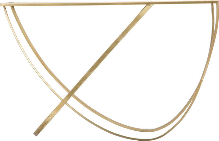 Console-ring-struttura-in-ferro-color-oro-e-vetro-per-interni