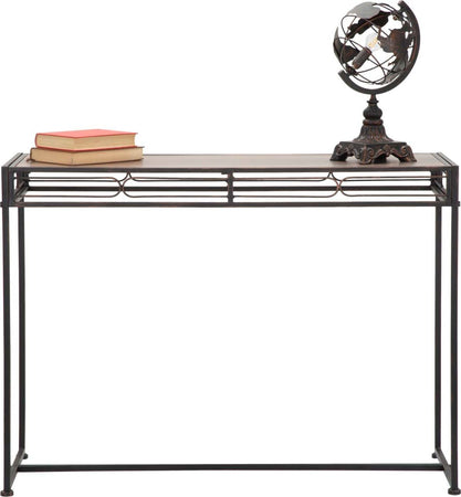 Console-struttura-in-metallo-e-ripiano-in-legno-MDF-per-interni