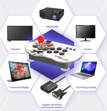 Console Videogiochi Retro' 2 Giocatori Joystick 10000+ Giochi Cabinato Q-ga3x Giochi e giocattoli/Elettronica per bambini/Console portatili Trade Shop italia - Napoli, Commerciovirtuoso.it