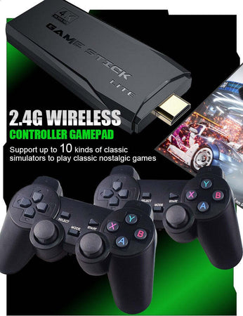Console Wireless Hdmi 4k Tv Game Stick 10000 Giochi Integrati + Wireless Gamepad Giochi e giocattoli/Elettronica per bambini/Console portatili Trade Shop italia - Napoli, Commerciovirtuoso.it