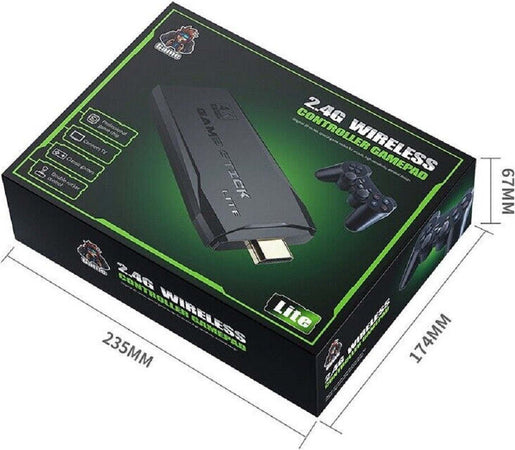 Console Wireless Hdmi 4k Tv Game Stick 10000 Giochi Integrati + Wireless Gamepad Giochi e giocattoli/Elettronica per bambini/Console portatili Trade Shop italia - Napoli, Commerciovirtuoso.it