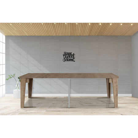 Consolle allungabile Natron rovere 50x90 cm