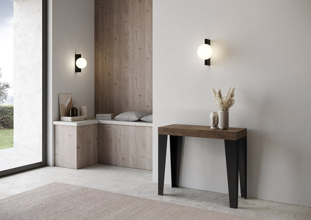 Tavolo consolle "Bolzano" allungabile in legno per sala da pranzo