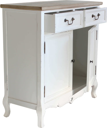 CONSTANCE---credenza-2-ante-2-cassetti-in-legno-di-paulownia-shabby-chic-86x37x85-Bianco-Milani-Home