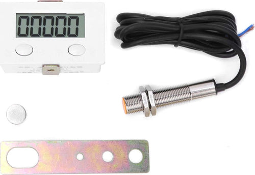 Contatore Induttivo Magnetico Berm Sensore Metallico Display LCD a 5 cifre Sensore Prossimità Induttivo