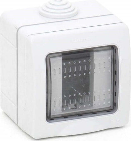 Contenitore 1 Moduli Copri Interruttori Parete Jk Lk44001 Ip55 Scatola Prese Fai da te/Materiale elettrico/Prese elettriche ed accessori/Prese a muro Trade Shop italia - Napoli, Commerciovirtuoso.it