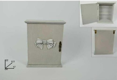 Contenitore Box Cassetta Porta Chiavi Portachiavi In Legno Con Fiocco 17x22x6.5cm Casa, arredamento e bricolage > Arredamento > Portaoggetti Trade Shop italia - Napoli, Commerciovirtuoso.it