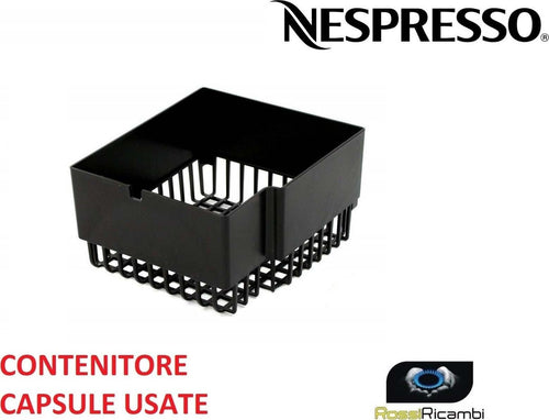 CONTENITORE CAPSULE NESPRESSO DELONGHI MACCHINA DA CAFFE' EN90 EN95 - ES0059105 Casa e cucina/Elettrodomestici per la cucina/Macchine da caffè/Parti di ricambio per macchine da caffè/Componenti interne ed esterne per macchine da caffè Rossi Ricambi - Venetico Marina, Commerciovirtuoso.it