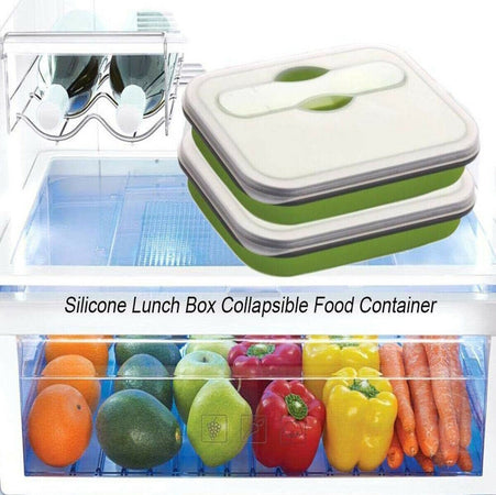 Contenitore Cibo Pieghevole Silicone Scatola Porta Pranzo Posate Lavoro Casa, arredamento e bricolage > Cucina > Barattoli e Contenitori Trade Shop italia - Napoli, Commerciovirtuoso.it