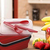 Contenitore Cibo Pieghevole Silicone Scatola Porta Pranzo Posate Lavoro Casa, arredamento e bricolage > Cucina > Barattoli e Contenitori Trade Shop italia - Napoli, Commerciovirtuoso.it