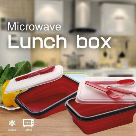 Contenitore Cibo Pieghevole Silicone Scatola Porta Pranzo Posate Lavoro Casa, arredamento e bricolage > Cucina > Barattoli e Contenitori Trade Shop italia - Napoli, Commerciovirtuoso.it