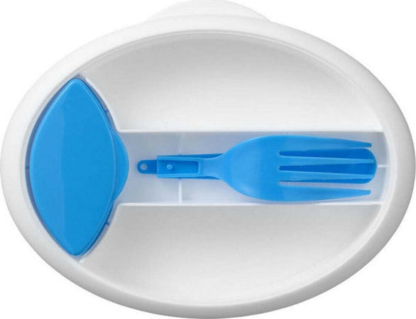 Contenitore Cibo Porta Pranzo Posate Forchetta Pieghevole Contorni Ovale Lavoro Casa, arredamento e bricolage > Cucina > Barattoli e Contenitori Trade Shop italia - Napoli, Commerciovirtuoso.it