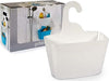 CONTENITORE CON GANCIO 13x28,5x31CM PORTASPUGNA SAPONE CUCINA BAGNO IN PLASTICA  Trade Shop italia - Napoli, Commerciovirtuoso.it