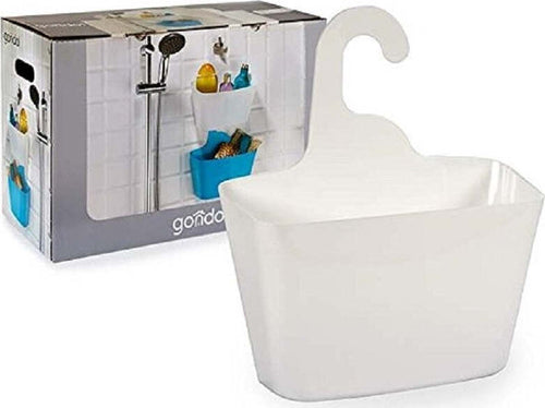 CONTENITORE CON GANCIO 13x28,5x31CM PORTASPUGNA SAPONE CUCINA BAGNO IN PLASTICA  Trade Shop italia - Napoli, Commerciovirtuoso.it