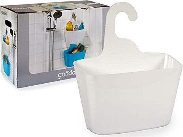 CONTENITORE CON GANCIO 13x28,5x31CM PORTASPUGNA SAPONE CUCINA BAGNO IN PLASTICA  Trade Shop italia - Napoli, Commerciovirtuoso.it