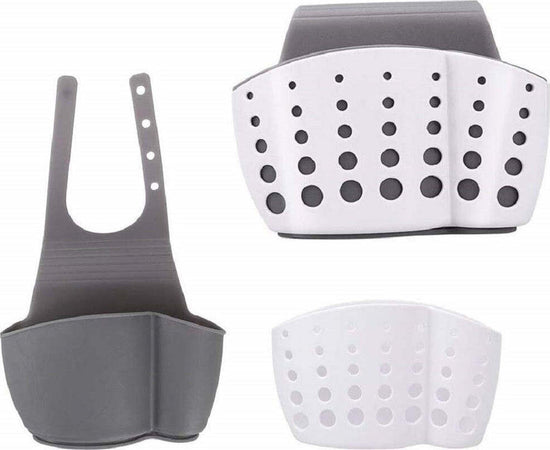 Contenitore Con Gancio Regolabile Spugna Detersivo Plastica Portaoggetti Lavello Accessori cucina Trade Shop italia - Napoli, Commerciovirtuoso.it