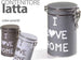 Contenitore In Latta Ermetica Cucina Tonda Colori Ass I Love Home 11x20cm 710537 Casa e cucina/Organizzazione interni/Contenitori e barattoli da cucina/Vasetti e barattoli per conserve/Barattoli Trade Shop italia - Napoli, Commerciovirtuoso.it