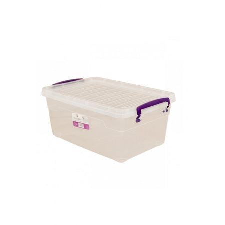 Contenitore in plastica trasparente multiuso 30 litri