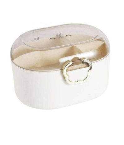 Contenitore Organizzatore Per Cassetti Arredamento Colore Bianco Dim. 27x24x18cm
