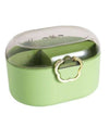 Contenitore Organizzatore Per Cassetti Arredamento Colore Verde Dim. 27x24x18 Cm