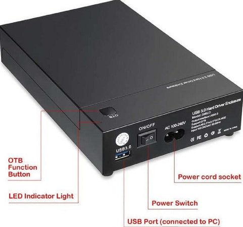 Contenitore Porta Hard Disk Per Disco Rigido 2.5?/3.5? Q-ys300 Gen2 Sata Usb 3.0 Elettronica/Informatica/Accessori/Accessori per Hard Disk/Case e serrature Trade Shop italia - Napoli, Commerciovirtuoso.it
