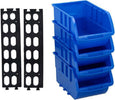 Contenitore Portautensili Con Guida Da Parete 4 Scomparti Organizer Attrezzi Casa, arredamento e bricolage > Arredamento > Portaoggetti Trade Shop italia - Napoli, Commerciovirtuoso.it
