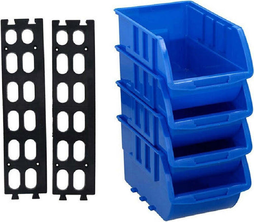 Contenitore Portautensili Con Guida Da Parete 4 Scomparti Organizer Attrezzi Casa, arredamento e bricolage > Arredamento > Portaoggetti Trade Shop italia - Napoli, Commerciovirtuoso.it