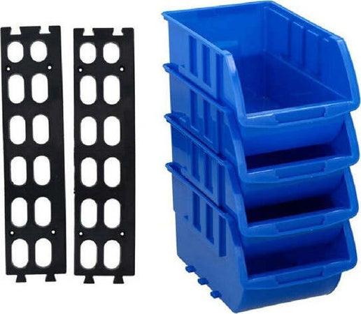 Contenitore-Portautensili-Con-Guida-Da-Parete-4-Scomparti-Organizer-Attrezzi