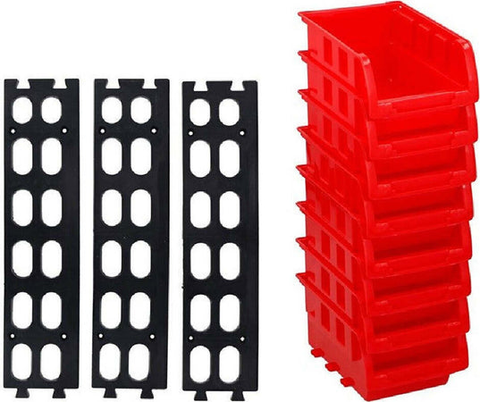 Contenitore Portautensili Con Guida Da Parete 8 Scomparti Organizer Attrezzi Casa, arredamento e bricolage > Arredamento > Portaoggetti Trade Shop italia - Napoli, Commerciovirtuoso.it