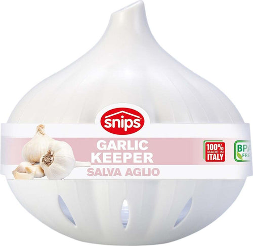 CONTENITORE SALVA AGLIO SALVA FRESCHEZZA IN PLASTICA TRASPARENTE E BIANCO Casa e cucina/Organizzazione interni/Contenitori e barattoli da cucina/Vasetti e barattoli per conserve/Barattoli Trade Shop italia - Napoli, Commerciovirtuoso.it