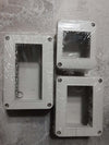 CONTENITORE SCATOLA ESTERNA IDROBOX COMPATIBILE LIVING BTICINO 2 3 4 POSTI SENZA PORTELLO