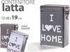 Contenitore Scatola In Latta Rettangolare Multiuso I Love Home 19x12x8cm 710469 Casa e cucina/Organizzazione interni/Contenitori e barattoli da cucina/Vasetti e barattoli per conserve/Barattoli Trade Shop italia - Napoli, Commerciovirtuoso.it