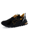 W6yz scarpe uomo Breeze 3-M suede gum fabbric Black - Zucca
2018612091A70