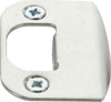 CONTROBORDO-'P875'-PER-SERRATURA-PREMI/APRI-'NOVA'-ottone-nichelato-Meroni
