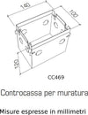 Controcassa-acciaio-9010-Belfiore-Neo-Luce-CC469-0033-accessorio-muratura