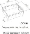 Controcassa-acciaio-9010-Belfiore-Neo-Luce-CC494-0049-accessorio-parete-muro