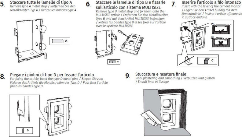 Controcassa-Belfiore-9010-023.447-acciaio-accessorio-muratura