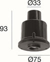 Controcassa-Linea-Light-SUB-98148-IP68-accessorio-immersione-muro