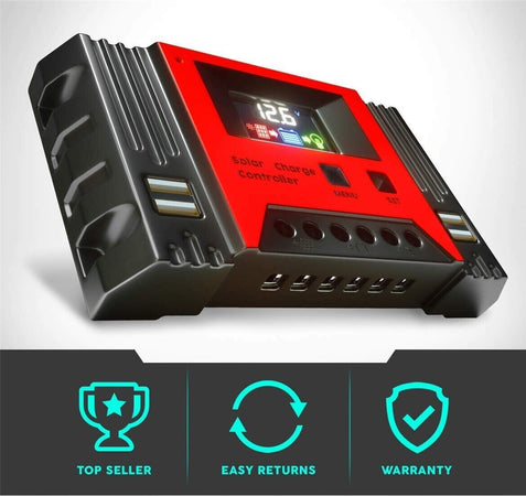 Controller-Regolatore-40A-Di-Carica-Batteria-del-pannello-solare-12V/24V-PWM
