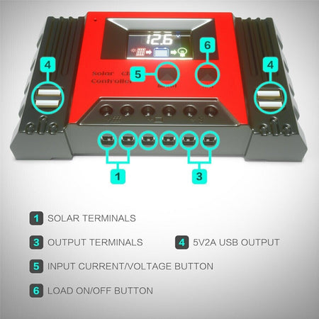 Controller-Regolatore-40A-Di-Carica-Batteria-del-pannello-solare-12V/24V-PWM