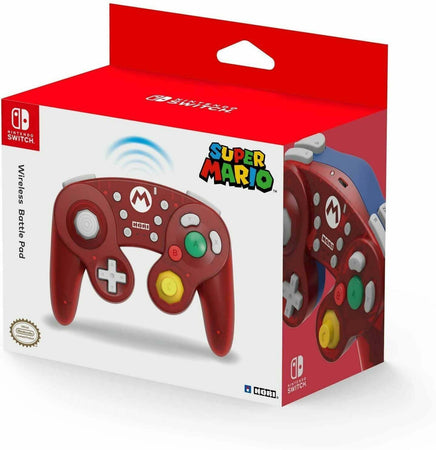 Controller Stile Battle Pad Wireless Hori per Nintendo Switch - Super Mario