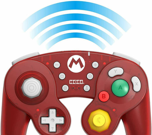 Controller Stile Battle Pad Wireless Hori per Nintendo Switch - Super Mario