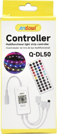 Controller Wi-fi Wireless Con Telecomando Per Striscia Led Rgb 12v 6a Q-dl50 Illuminazione/Illuminazione per interni/Illuminazione speciale/Nastri LED Trade Shop italia - Napoli, Commerciovirtuoso.it