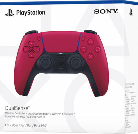 CONTROLLER-WIRELESS-DUALSENSE-COSMIC-RED-(ROSSO)-PS5-USATO
