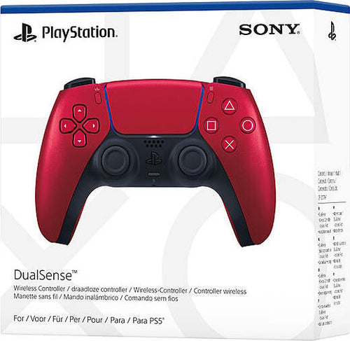 CONTROLLER-WIRELESS-DUALSENSE-VOLCANIC-RED-(ROSSO-METALLO)-PS5