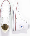 Converse All Star Alte Scarpe Uomo Donna Bianche in Tessuto Moda/Uomo/Scarpe/Sneaker e scarpe sportive/Sneaker casual D'Avanzo Clazature - Nola, Commerciovirtuoso.it