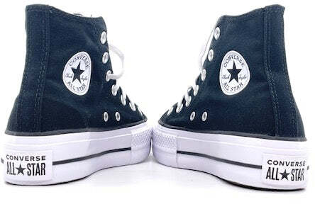 CONVERSE Chuck Taylor All Star Platform Black and White