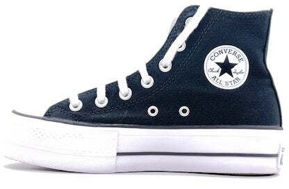 CONVERSE Chuck Taylor All Star Platform Black and White
