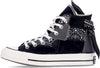 CONVERSE-Scarpa-Alta-Uomo-Chuck-70-Canvas-Ltd-Black-Paisley-Patchwork-da-uomo